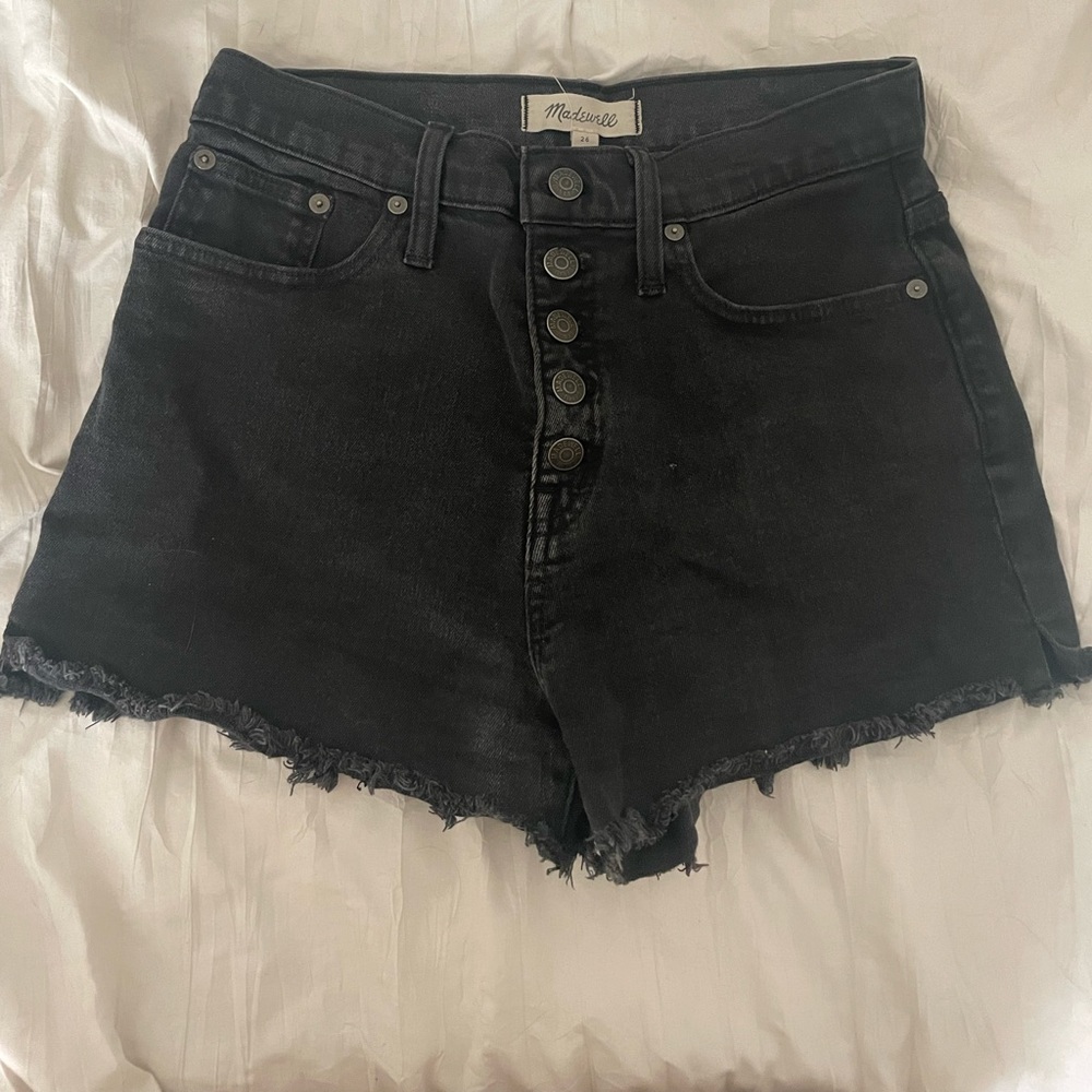 Black Madewell shorts size 26